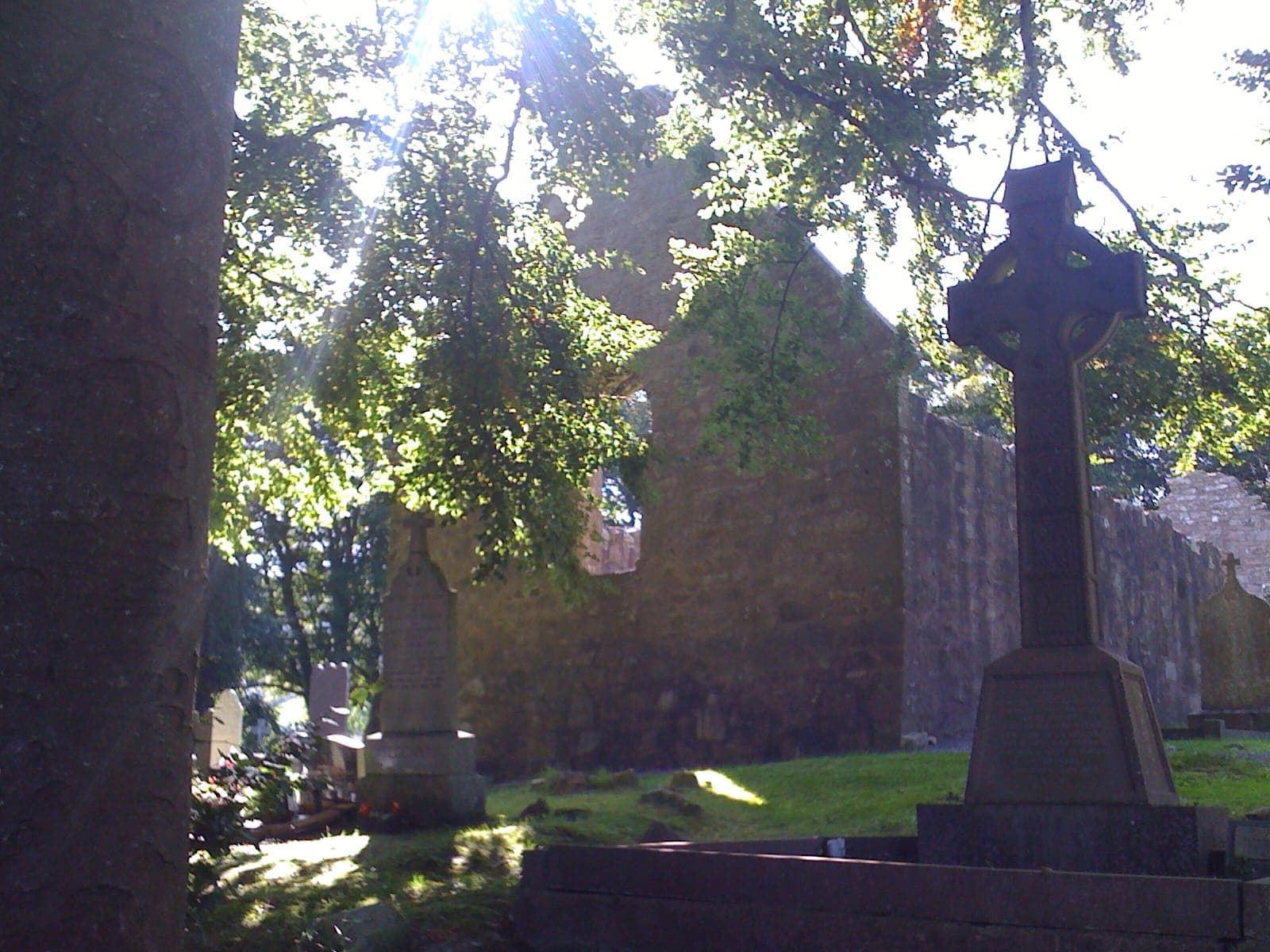 Killeavy Old Church at the foot of Slieve Gullion
