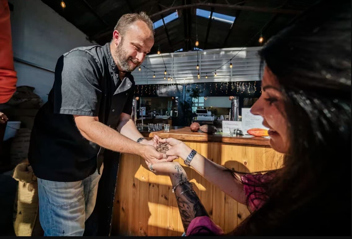 From Bean to Bar at the Edge of the Sea