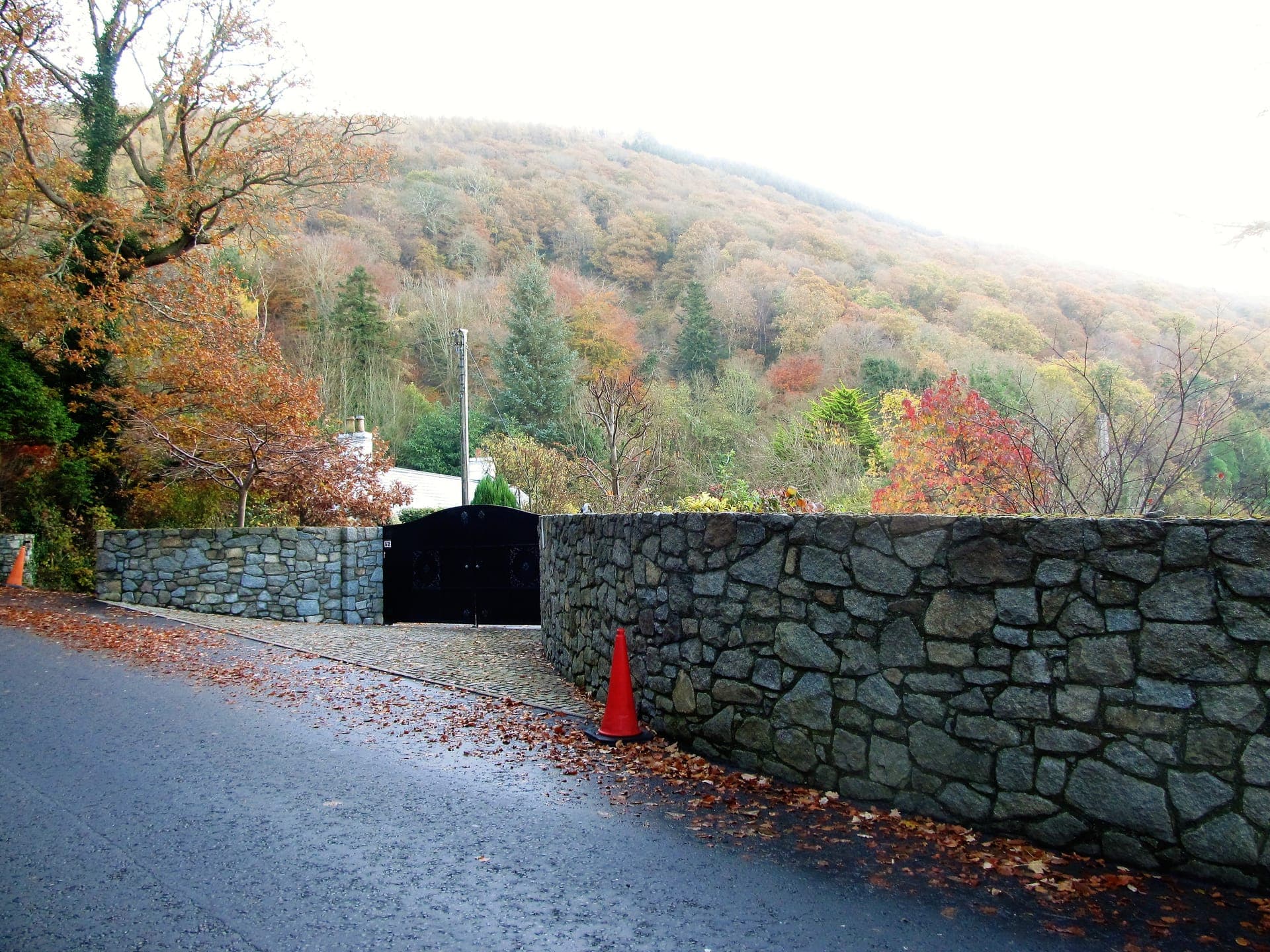 Mourne Mountains in autumn colours